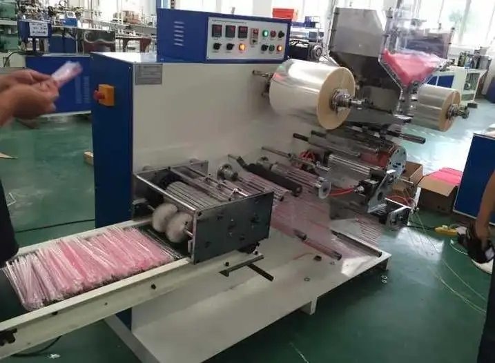 Embaladora de Canudinhos tetra de canudo Embaladora de Canudinhos tetra de canudo