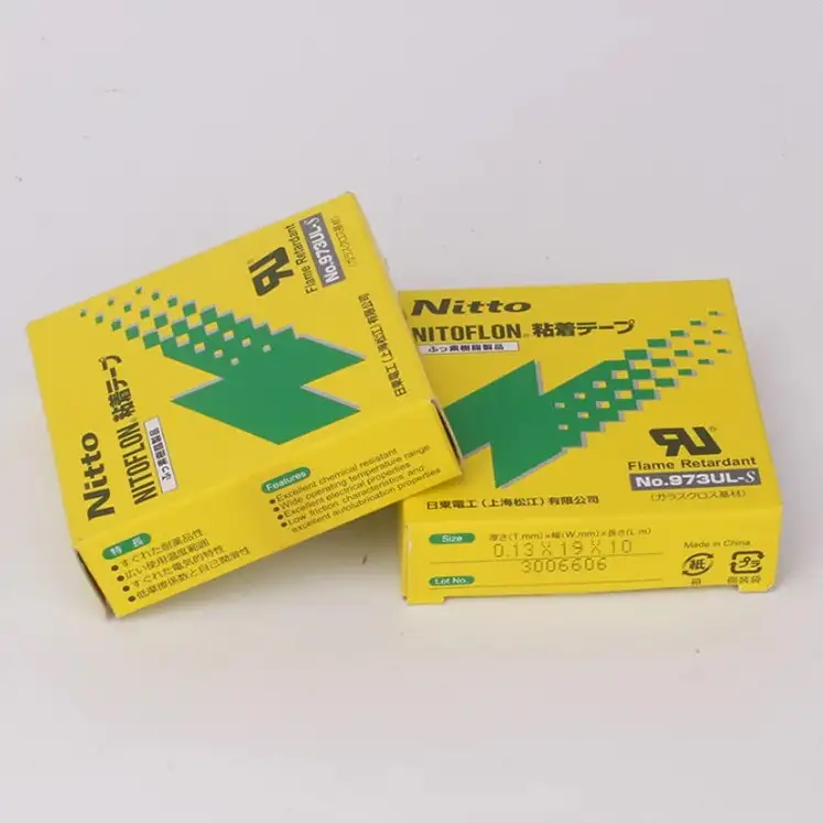 Fita adesiva elétrica japonesa NITTO DENKO para máquina de sacola plástica