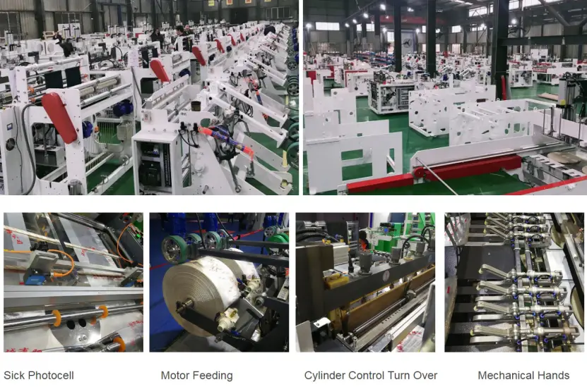 Máquina de fazer sacola plásticas tipo camiseta de alta velocidade