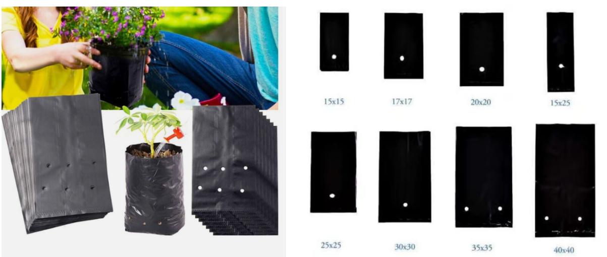 Sacos Para Mudas plasticas