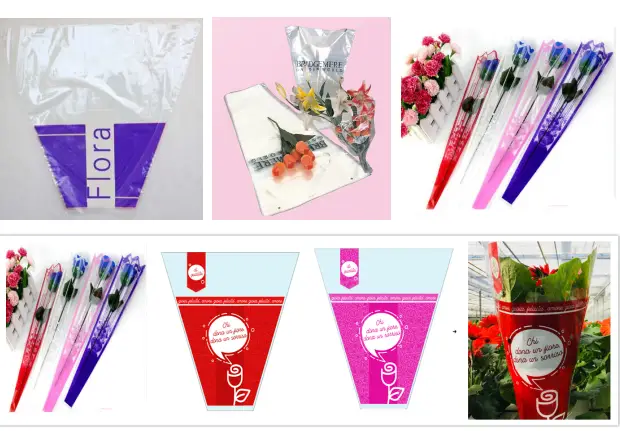 Sacos de Embrulho para Flores