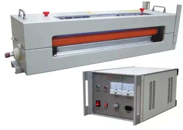 Tratamento corona para máquina extrusora de filme