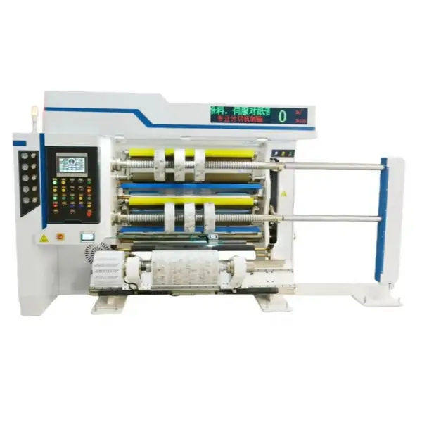 Rebobinadeira plasticas filme de alta velocidade