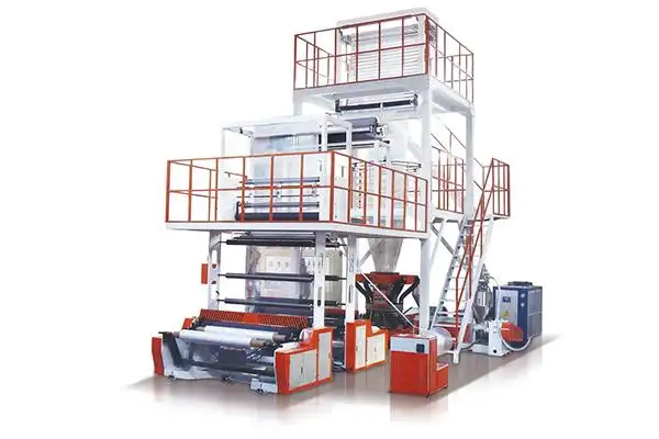 Extrusora filme balão de três camadas